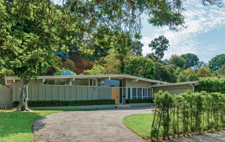 Modern Homes Los Angeles: Edward H. Fickett Brentwood 1955 Atomic ...